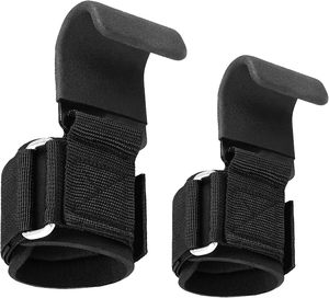 VANTUR Crochets et sangles de poignet robustes pour la musculation, avec revêtement antidérapant pour une meilleure prise en main et une assistance aux tractions, unisexe - Product Image 1