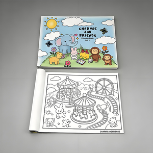 Impresión de Fábrica de Libros para Colorear para Niños, Libro para Colorear Personalizado con Páginas Perforadas, Impresión de Libros - Product Image 2