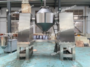 Dzjx cấp thực phẩm 50L 100L 200L 500L 1000L 2000L 5000L đôi <span class=keywords><strong>Cone</strong></span> <span class=keywords><strong>Mixer</strong></span> với thang cho cà phê không gỉ quay trống máy xay sinh tố - Product Image 5