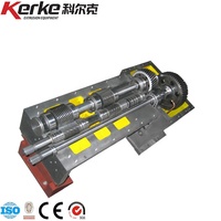 Boîte de vitesses d'extrudeuse à double vis coaxiale pour machine d'extrusion PLC