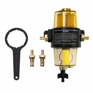Séparateur d'eau et de carburant marin transparent UF-10K, filtre à carburant pour moteur hors-bord, yacht, bateau de pêche - Product Image 1