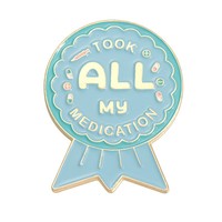 Badge Médaille Géométrique en Alliage GF Électroplaqué, Épingles Amusantes en Émail, Bijoux en Métal pour Col, Revers, Vêtements, Chapeaux et Accessoires Artistiques