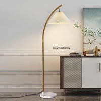 Nouvelle Lampe sur Pied LED de Style Chinois Moderne, Lumière d'Ambiance pour Salon, CRI 80, Style Wabi-Sabi, Lampe de Pêche, Salle de Thé, Intensité Réglable