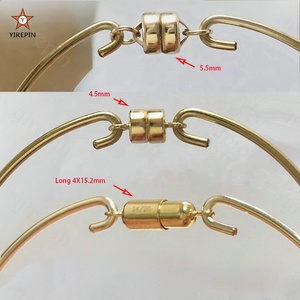 Chất Lượng Tuyệt Vời Đồ Trang Sức 14K Vàng Đầy/925 Sterling Bạc Nam Châm Khóa Cho Tự Làm Vòng Cổ Vòng Đeo Tay Phụ Kiện Kết Nối Móc - Product Image 4