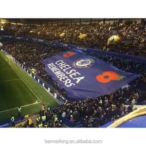 لافتة رياضية كبيرة الحجم مخصصة لخلفية الملعب، لافتة قماشية كبيرة للإعلان في الفعاليات الخارجية - Product Image 1