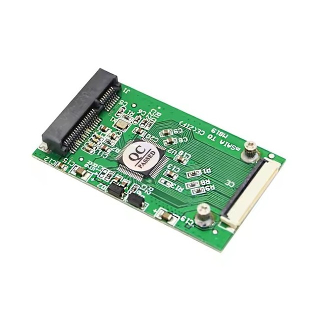 52pin Mini SATA MSATA PCI-E SSD to 40pin 1.8 Inch ZIF CE Converter Adapter Card