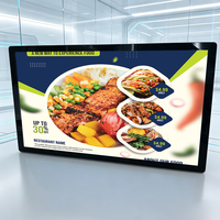 Écran plat interactif LCD de 21,5 32 43 50 55 pouces, écran numérique tout-en-un, moniteur PC, écran tactile capacitif, Smart TV