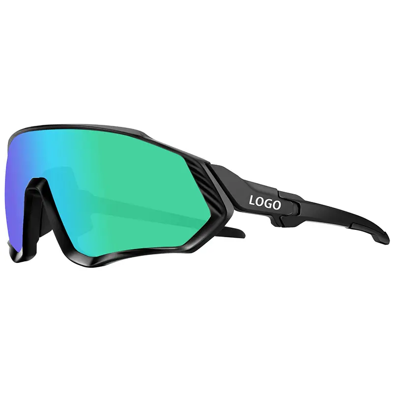 Красочные Солнцезащитные очки с 1 линзой для дорожного велосипеда, спортивные уличные гоночные очки для горного велосипеда TR90 UV400, велосипедные очки, оптовая продажа