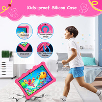 10,1 pulgadas Ram 6GB Rom 32GB Android Tablet para 3-12 años de edad Tablette Enfant con Wifi Bt niños tableta educativa Pc