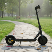 Scooter Eléctrico Plegable de 350W, 19MPH, para Adultos, con Neumático de Panal de Abeja de 8.5 Pulgadas, 36V 7.8Ah