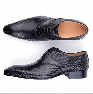 รองเท้าออกซ์ฟอร์ดคลาสสิกสำหรับผู้ชายแบบเพิ่มความสูง รองเท้าแต่งงานทรงหัวแหลมแฟชั่นสำหรับผู้ชาย รองเท้าหนังแบบทางการและรองเท้าอ็อกซ์ฟอร์ดสำหรับผู้ชาย - Product Image 2