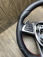 Volant en cuir YLD pour Mercedes-Benz Classe A-B-C-S-E AMG W207 C63 W211 W206 W218 E63 G63 GLS63S GLA45 A45