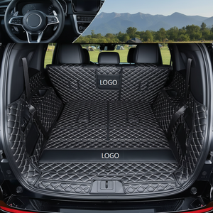 Tapis de coffre de voiture en cuir à motif VV, vente en gros d'usine, entièrement enveloppant, antidérapant, écologique, multicolore, garantie de qualité OEM - Product Image 2