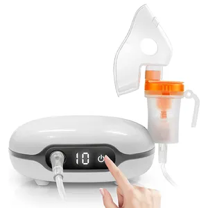 Inhalador doméstico portátil asma eléctrica bastante digital CVS nebulizador para bebés y adultos