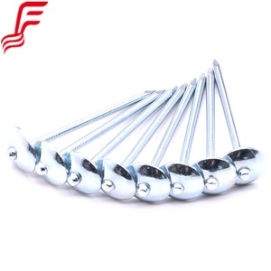 Frsts 6 inch cuộn dây thép không gỉ lợp móng tay mịn cap xoắn ốc thiết kế thép gai đôi bê tông khung móng tay cho rãnh vòng - Product Image 6