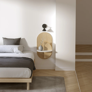 <span class=keywords><strong>Comodino</strong></span> galleggiante in legno, - Product Image 5