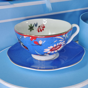 Taza de Café de Porcelana Fina de Lujo, Taza de Té de la Tarde Yanhong Peony, Caja de Regalo - Product Image 6