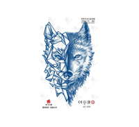 Tatouage temporaire pour homme, prix bas, tatouage complet du bras, grand tatouage tendance, autocollant pour adulte
