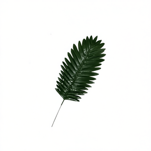 MNJ Artificial Palm Leaf 25707 12 Pcs Decorative Plant Leaves For Home Garden Decoration - Product Image 1