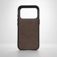 Casing Ponsel Kulit Asli Mewah untuk iPhone 18 Pro Max Mini Dompet Tempat Kartu Magnetik dengan Logo Kustom OEM/ODM Model Ponsel