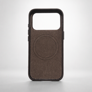Funda de <span class=keywords><strong>Teléfono</strong></span> de Cuero Genuino de Lujo para iPhone 18 Pro Max Mini, Cartera con Tarjetero Magnético y Logotipo Personalizado OEM/ODM - Product Image 6