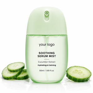 Bruma Facial Botánica Natural, Hidratación Calmante, Sensación de Piel Fresca, Fórmula No Grasa, Cuidado Hidratante Diario, Bruma Suavizante de Pepino - Product Image 1