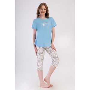 Combinaison de nuit ovale à manches courtes et col rond pour femme, taille XXL - Product Image 4