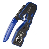 Herramienta de crimpado EZ para cables de red RJ45/RJ11 UTP/STP, alicates de corte, venta al por mayor de fábrica