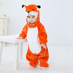 TONWHAR per bambini costume <span class=keywords><strong>di</strong></span> halloween vestito a forma <span class=keywords><strong>di</strong></span> volpe costumi per bambini un pezzo tuta - Product Image 2