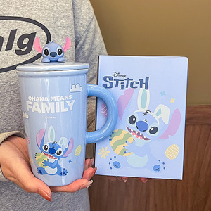 <span class=keywords><strong>Taza</strong></span> de Cerámica de Gran Capacidad de 500 ml con Diseño Kawaii de <span class=keywords><strong>Stitch</strong></span>, Apta para Lavavajillas y Microondas, Reutilizable, en Caja de Regalo, Regalo de <span class=keywords><strong>Navidad</strong></span> - Product Image 6