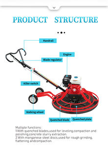 Hochwertige Benzin kelle Handgriff polier maschine Beton kelle Maschine - Product Image 4