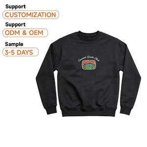 Sweat-shirt à col rond en molleton 100% coton pour hommes Pakistan Made Winter Season Embroidered <span class=keywords><strong>Slik</strong></span> Sérigraphie Tailles XS XL ODM Supply - Product Image 1