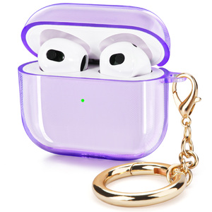 Mode cristal PC TPU dur Transparent étuis pour écouteurs pour <span class=keywords><strong>Airpods</strong></span> 1 2 3 Pro <span class=keywords><strong>coque</strong></span> transparente - Product Image 1