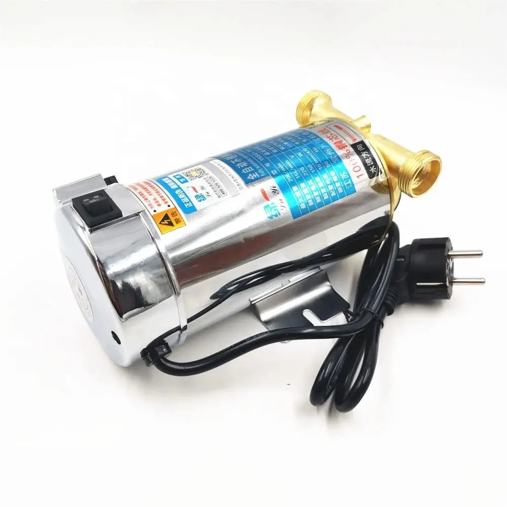 220V Booster Pomp Huishoudelijke Mute Voor Tap Water Pijpleiding/Heater Met Automatische Flow Switch, zonne-energie Warm En Koud Water Pomp