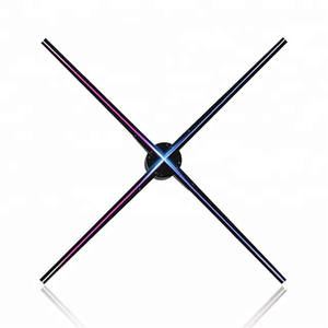 Équipement de publicité de ventilateur d'hologramme 3D holographique de mur vidéo mené - Product Image 1