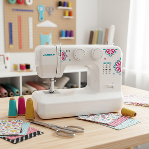 <span class=keywords><strong>Máquina</strong></span> <span class=keywords><strong>de</strong></span> <span class=keywords><strong>Coser</strong></span> Multifuncional JUKKY Modelo 6824, Zigzag, Ojal <span class=keywords><strong>Automático</strong></span>, <span class=keywords><strong>Enhebrador</strong></span> <span class=keywords><strong>Automático</strong></span>, para Principiantes, <span class=keywords><strong>Máquina</strong></span> <span class=keywords><strong>de</strong></span> <span class=keywords><strong>Coser</strong></span> DIY - Product Image 1