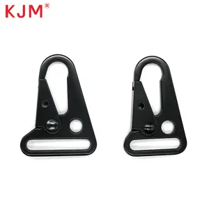 KJM China Factory Direct Sales Free Sample Outdoor Accessories Nylon Material Key Chain Belt Hook Tactical Gear Clip