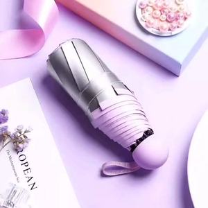 Pas encore d'<span class=keywords><strong>avis</strong></span> Mini Parapluie de Poche Protection Solaire UV Parapluie Pliant Petit Parapluie Soleil - Product Image 1