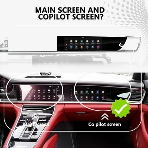 สำหรับ Porsche Panamera 2017-2023 จอสมาร์ทสำหรับผู้โดยสารด้านหน้า ระบบ Android Carplay เครื่องเล่นมัลติมีเดีย วิดีโอ เพลเยอร์ ระบบความบันเทิง จอภาพ - Product Image 3