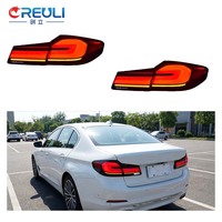 Feux arrière LED pour BMW Série 5 G30 G38, mise à niveau complète des feux arrière LED, feux de circulation, feux de voiture, dernier style, plug and play
