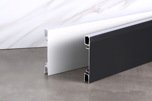 Design moderno Senmry battiscopa in alluminio leggero plinto Base a LED realizzato in metallo in lega di alluminio resistente - Product Image 6