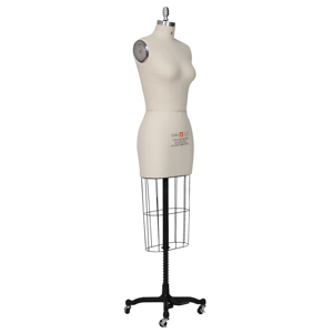 Tela Sastrería <span class=keywords><strong>Modista</strong></span> Vestido ajustable Forma Sastres Maniquí de boda con jaula Mujer Maniquí Señoras - Product Image 3