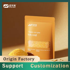 Nihewan Nueva Cosecha Orgánica Sin OMG Harina de Maíz Integral 450g Bolsa OEM/ODM <span class=keywords><strong>para</strong></span> Papillas Rápidas y Repostería Saludable - Product Image 2