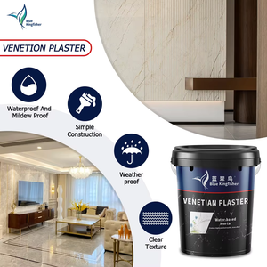 Revestimiento de Textura de Microcemento y Estuco <span class=keywords><strong>Mate</strong></span> Gris Azul Rey para Casas y Edificios Modernos - Product Image 5