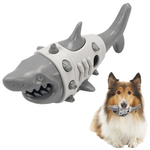 Yeni varış interaktif çiğnemek Molar köpek oyuncak diş temizleme için simüle köpekbalığı isırmaya dayanıklı havalandırma oyuncak kauçuktan yapılmış - Product Image 5