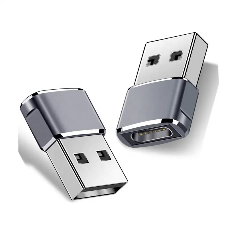 USB C Konverter Daya Laptop Ke Ponsel, USB Betina Ke USB 3.0 A Jantan