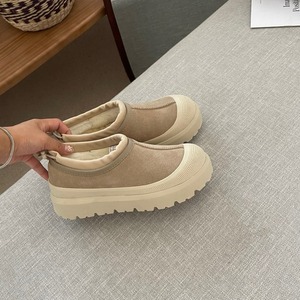 2026 personnalisé nouvelle vache daim imperméable anti-dérapant respirant hiver chaud plate-forme Uggs bottes pour femmes avec Logo cheville - Product Image 3