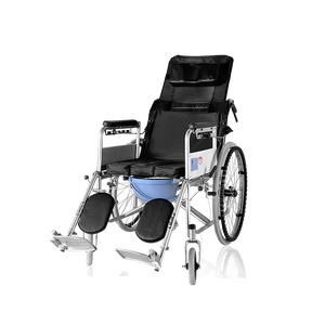 Altura ajustable ligero mintiendo a <span class=keywords><strong>silla</strong></span> de <span class=keywords><strong>ruedas</strong></span> <span class=keywords><strong>con</strong></span> gran rueda - Product Image 1