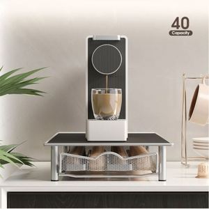 Factory Double Tier Foldable Coffee Capsule Tool <b>Storage</b> <b>Drawer</b> Rack - Product Image 5
