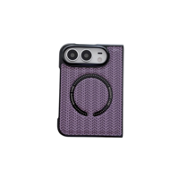 Vente en gros d'usine, étui de téléphone portable pliable de luxe en PU antichoc pour iPhone 14 Plus Duo